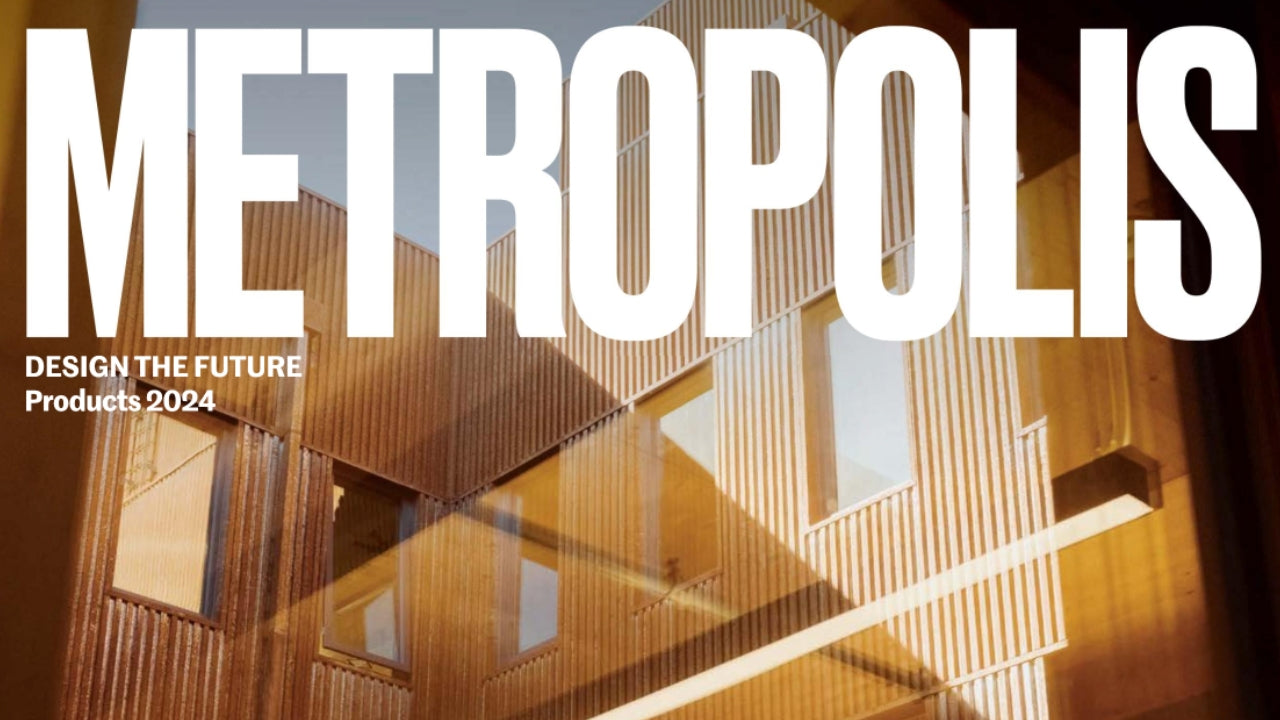 RainStick Shower Featured in Metropolis Magazine